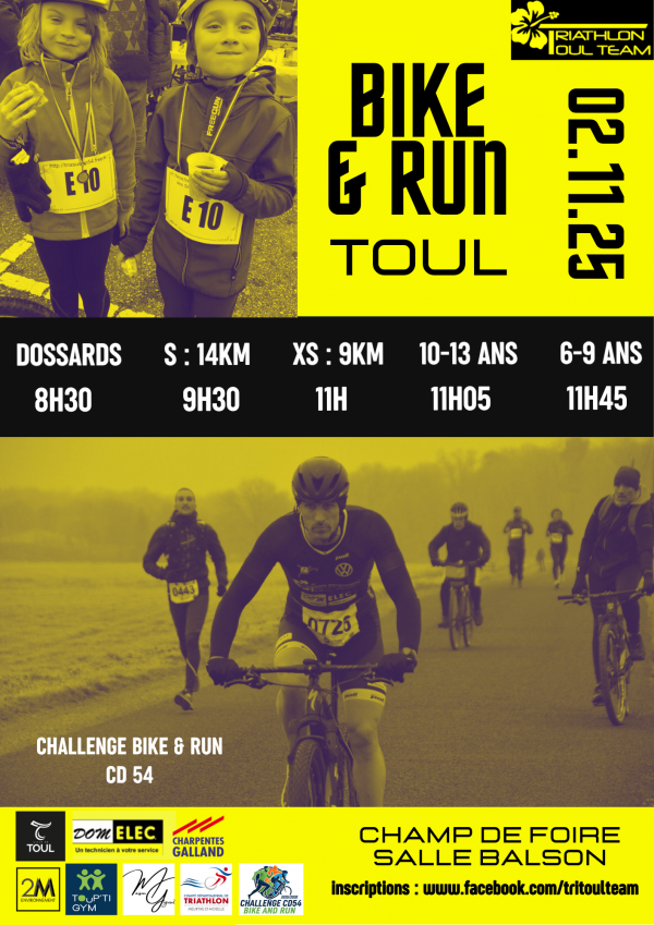 Bike and Run de Toul - 2ème Etape du Challenge CD54