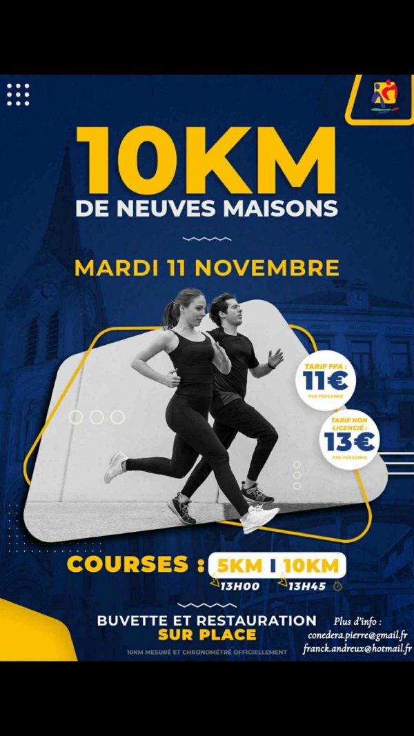 10km de Neuves Maisons
